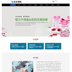 响应式塑料封条制品企业网站（带手机端）