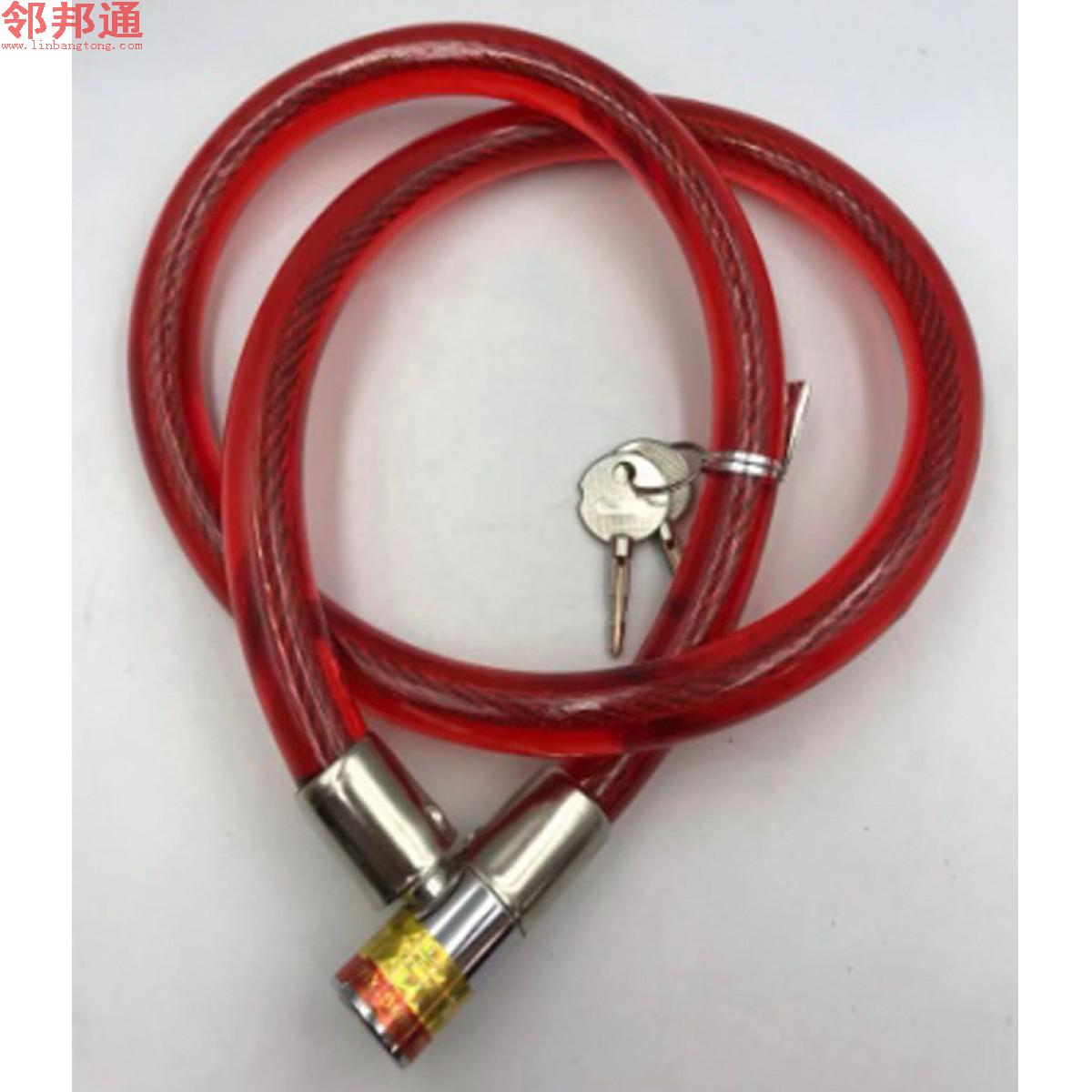 钢丝锁，皮链条锁17cm粗*120cm长十字