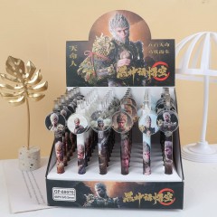新款黑神话悟空按动中性笔0.5mm儿童卡通学生中性笔签字笔