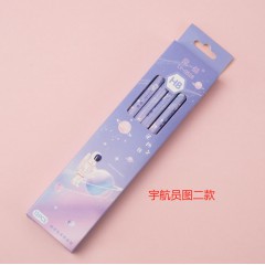 宇航员图一款 宇航员图二款 宇航员图三款 宇航员图四款 卡通女孩图一款 卡通女孩图二款 卡通女孩图三款 卡通女孩图四款	卡通铅笔12支木HB铅笔小学生专用素描儿童笔套装