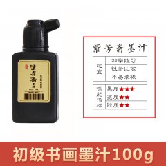 60g书画墨汁100g书画墨汁  500g书画墨汁毛笔墨水宣纸书画墨液金银墨容量大桶墨水