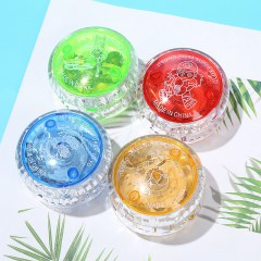 儿童发光溜溜球创意闪光玩具悠悠球男孩炫光悠悠球益智夜光yoyo球