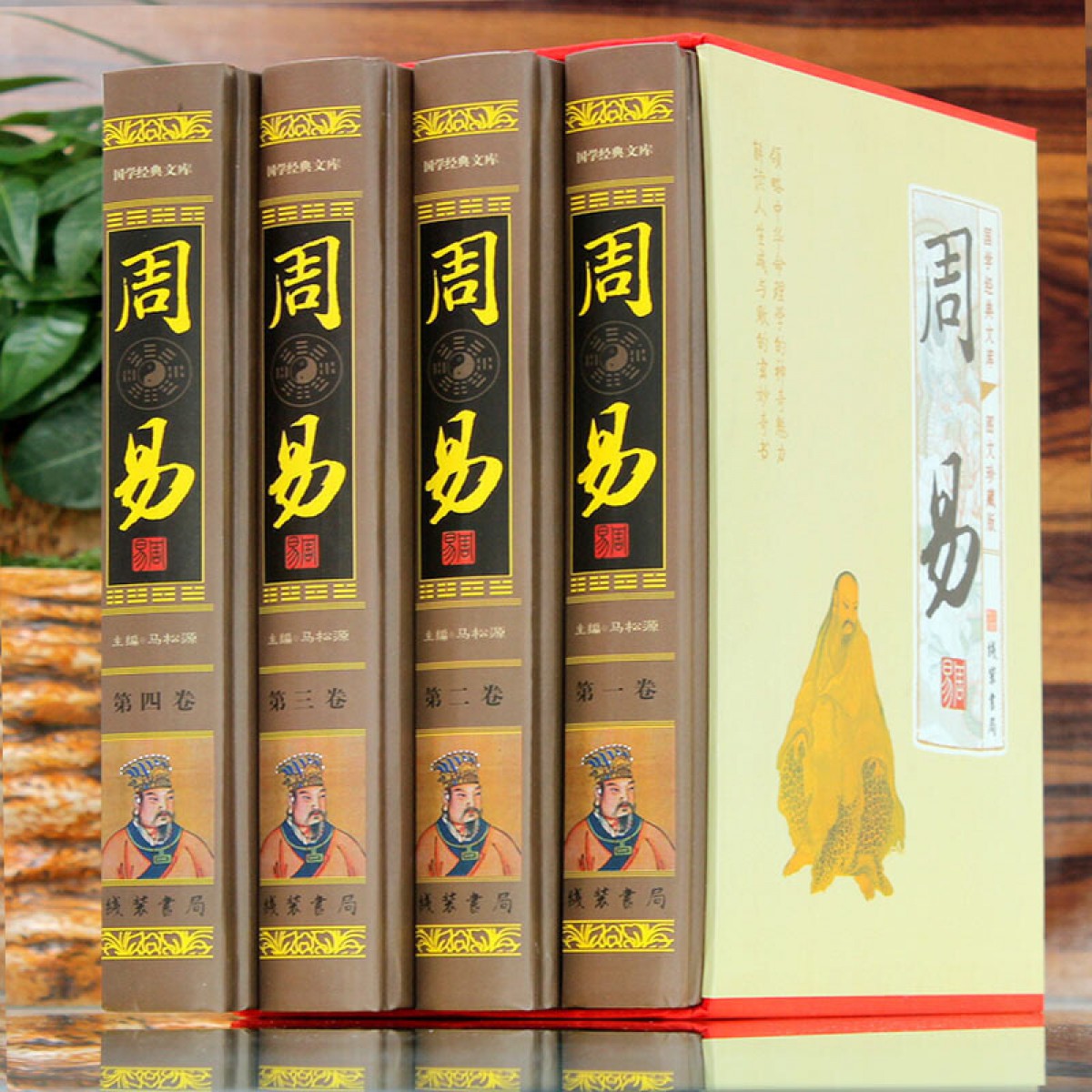 周易(小插盒) 白话全本 周易译注 周易译注周振甫 占筮学 周易全解 集解 参同契 易经 线装书局