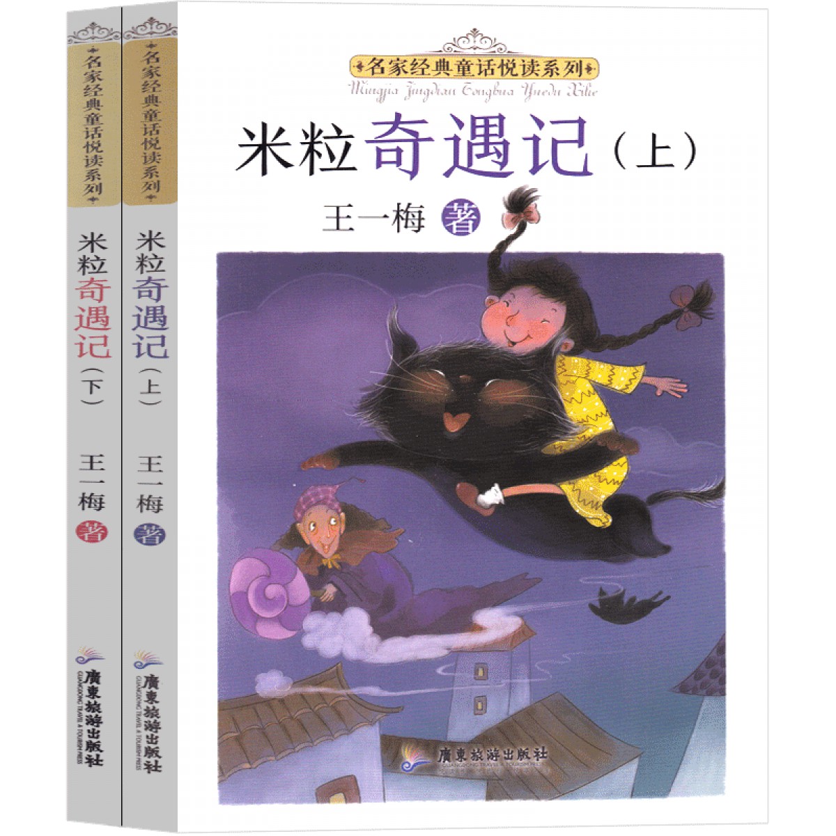 米粒奇遇记上下 全2册 米粒历险记王一梅童话系列一年级二年级三年级课外书小学生阅读书籍儿童读物6-7-8-10岁书非注音版精品集童话故事书 广东旅游出版社