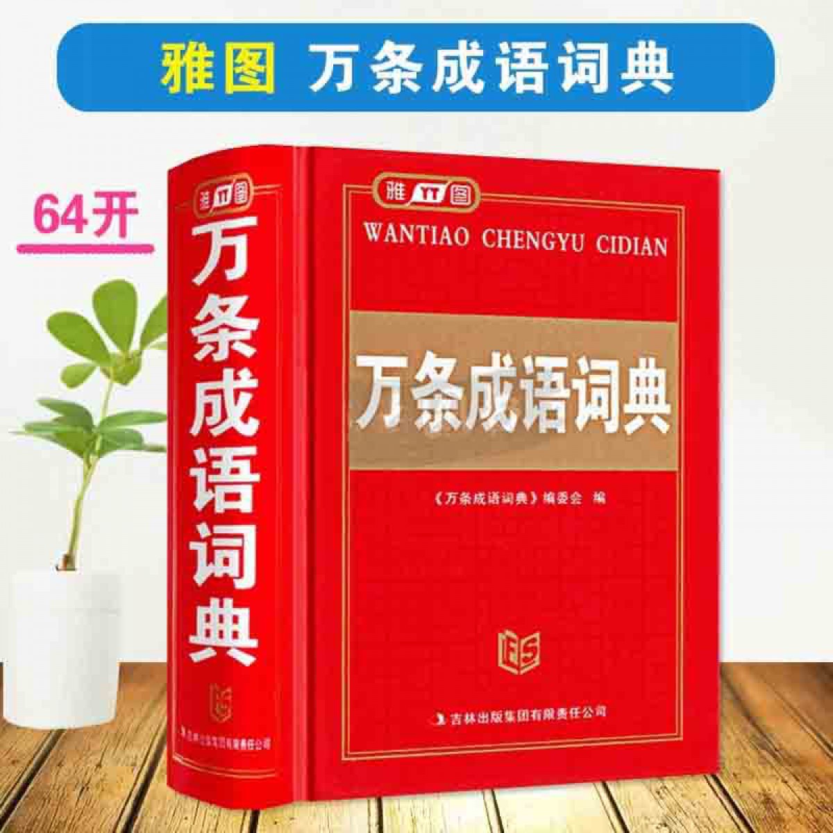 雅图 万条成语词典 中小学生万条成语字典 学生学习工具书 吉林出版集团有限责任公司