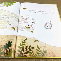 爱与梦想的故事绘本系列全4册 种子旅行家/森林舞蹈家/小溪入海记 /小狗寻雪记 幼儿园宝宝精装硬皮硬壳绘本 3-6-9岁幼儿童启蒙早教图画故事绘本 亲子共读睡前故事书 黑龙江美术出版社